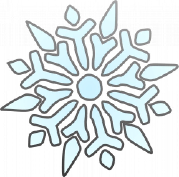 Snowflake single Snow snowflake about Wilson Bentley Christmas